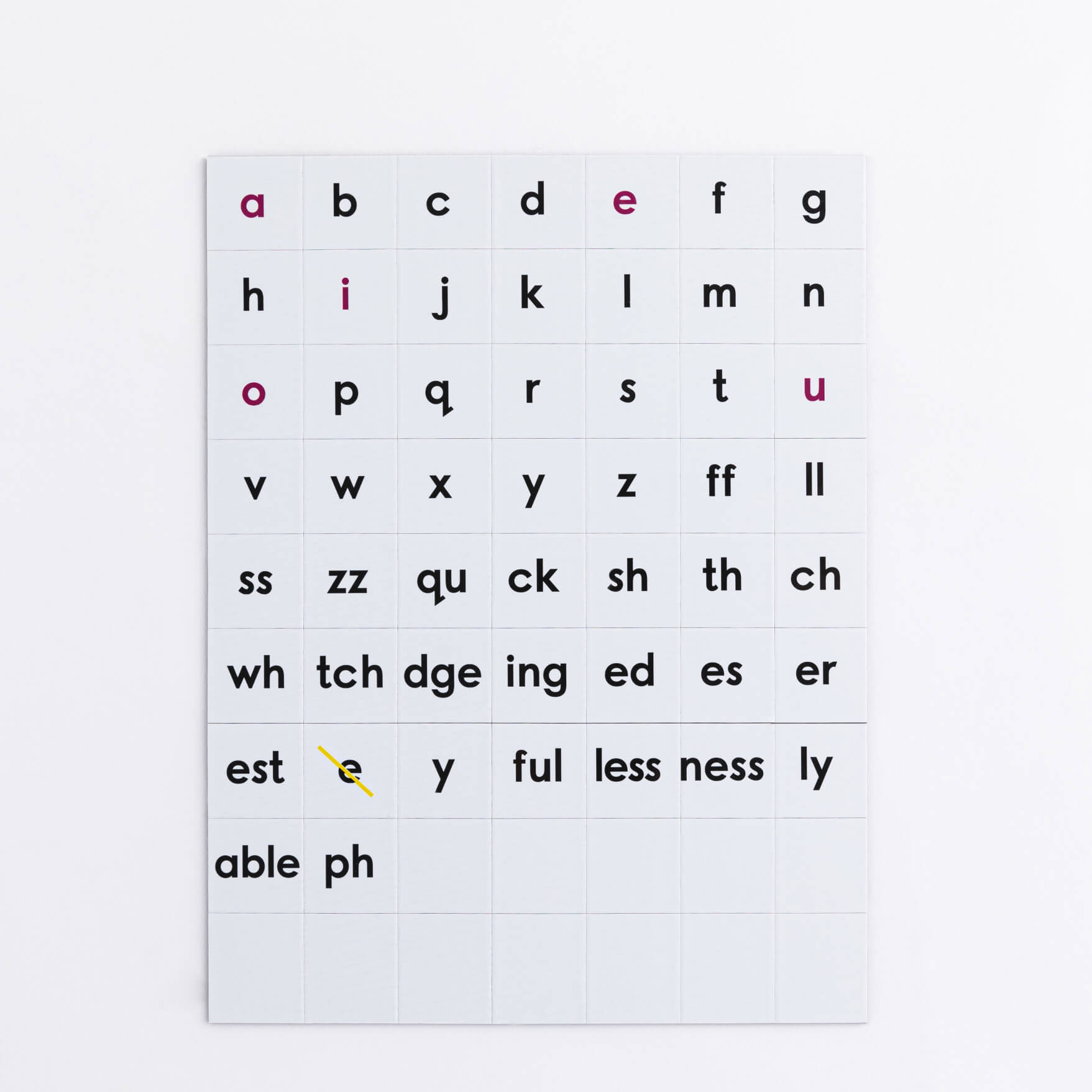 Magnetic Word Builder Grades 2+: Set C
