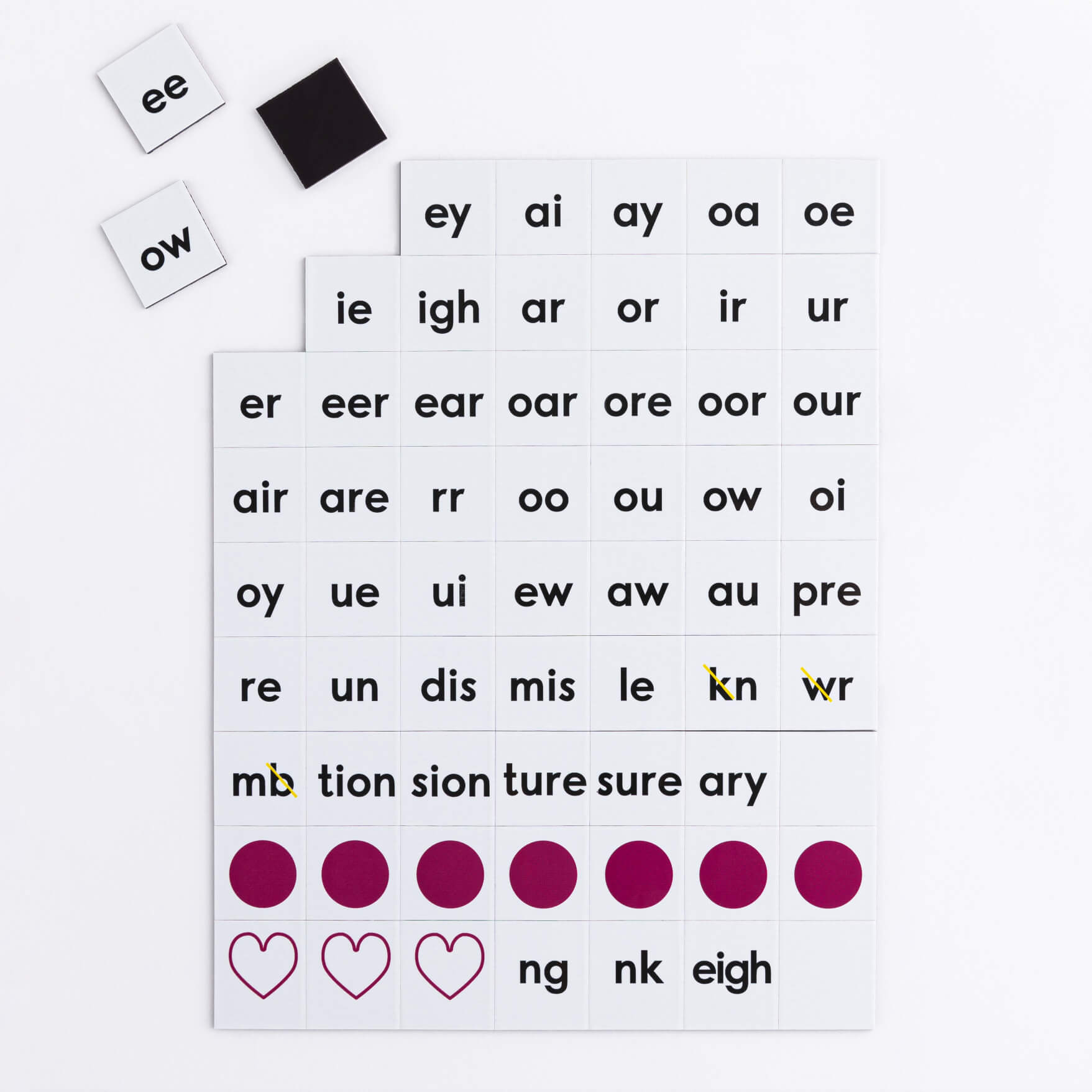 Magnetic Word Builder Grades 2+: Set C